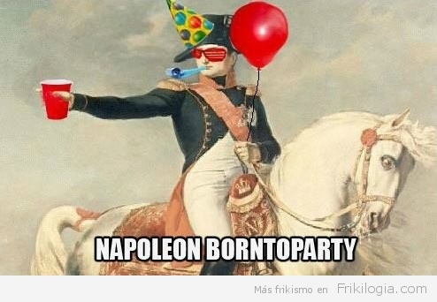 napoleon borntoparty